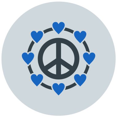 Kalp. Web simgesi basit tasarım