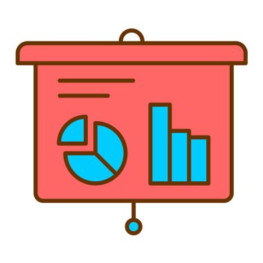 iş grafiği vektör illüstrasyonu