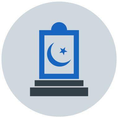 Ramazan. Web simgesi basit tasarım