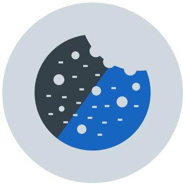 Yemek. Web simgesi basit illüstrasyon