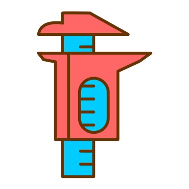 İnşaat. Web simgesi basit illüstrasyon