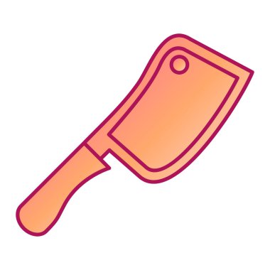 Bıçak. Web simgesi basit tasarım