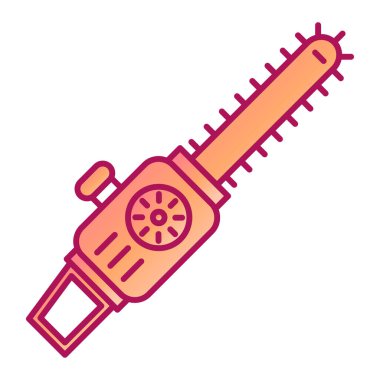 Modern simge vektör illüstrasyonunu gördüm 