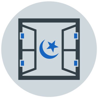 Pencere. Web simgesi basit illüstrasyon