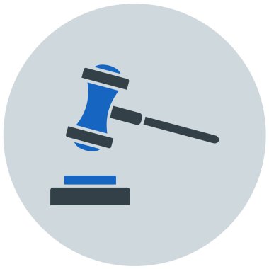 açık artırma vektör simgesi modern basit tasarım