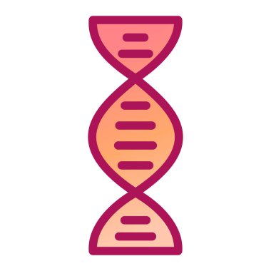 DNA simgesi vektör illüstrasyonu