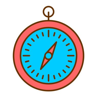 Pusula simgesi vektör resimlemesi