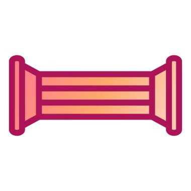 Modern simgenin vektör illüstrasyonu