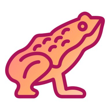 Balık. Web simgesi basit illüstrasyon