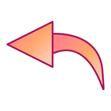 ok simgesi vektör illüstrasyonu