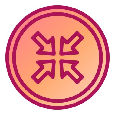 ok simgesi vektör illüstrasyonu