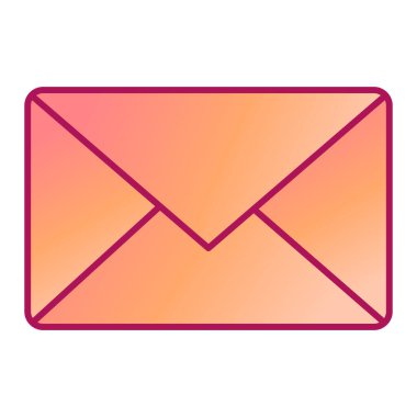 zarf e- posta simgesi vektör illüstrasyon grafik tasarımı