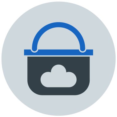 Alışveriş çantası. Basit tasarım