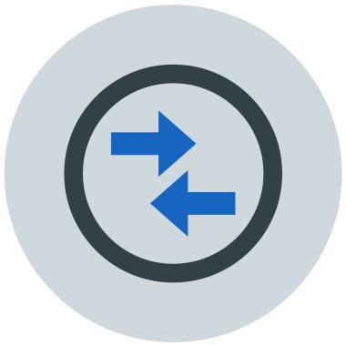 Oklar. Web simgesi basit illüstrasyon