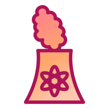 Nükleer Santral. Basit illüstrasyon