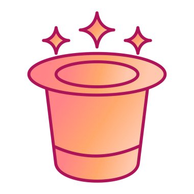 hat simgesi vektör illüstrasyon tasarımı