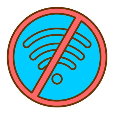 wifi modern ikon vektör çizimi 