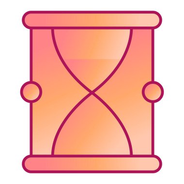 kum saati ikonu vektör illüstrasyonu