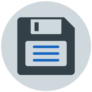 dosya biçimi simgesi, vektör illüstrasyonu