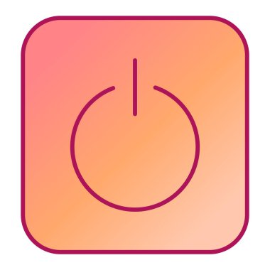 güç düğmesi vektör simgesi