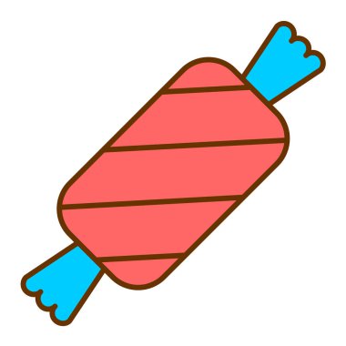 Dondurma ikonu. vektör illüstrasyonu