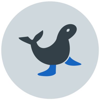 Fok köpek simgesinin gösterimi