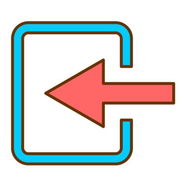 ok simgesinin vektör illüstrasyonu