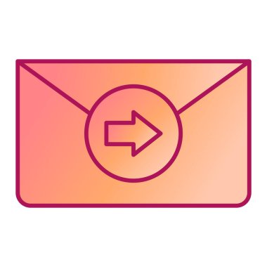 E- posta simgesi vektör illüstrasyonu