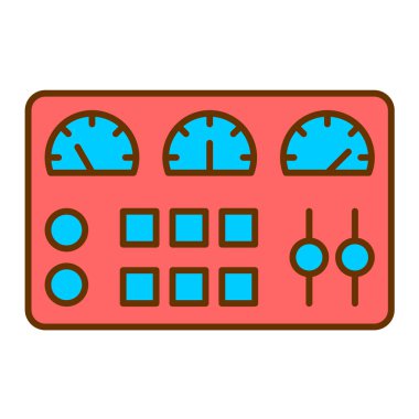 guages web simgesi basit tasarım