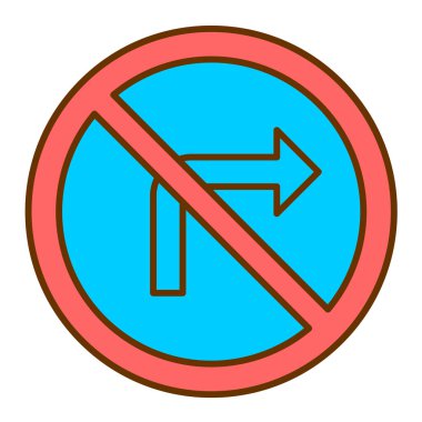 Park yeri simgesi yok. vektör illüstrasyonu