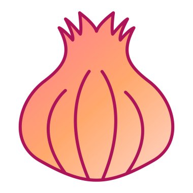 Soğan Simgesi vektör çizimi