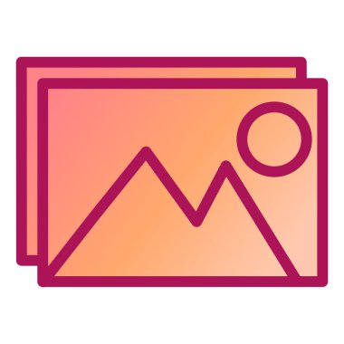 Görüntü. Web simgesi basit illüstrasyon