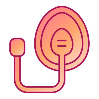 bulaşık simgesi vektörü. İnce çizgi işareti. izole edilmiş sınır sembolü çizimi