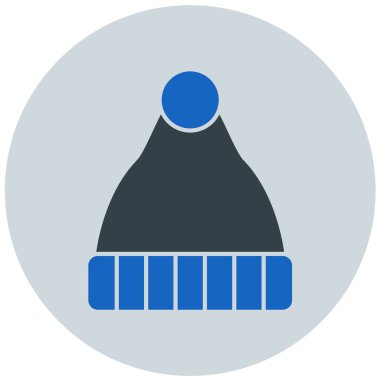 Şapka. Web simgesi basit illüstrasyon