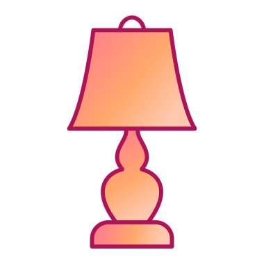 Modern lamba simgesinin vektör illüstrasyonu