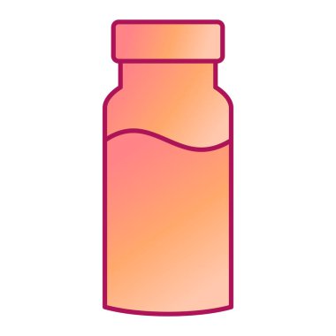 İlaç kavanozu ve hap ikonu. beyaz arkaplanda izole edilmiş tıbbi hap şişesi vektör çizimi