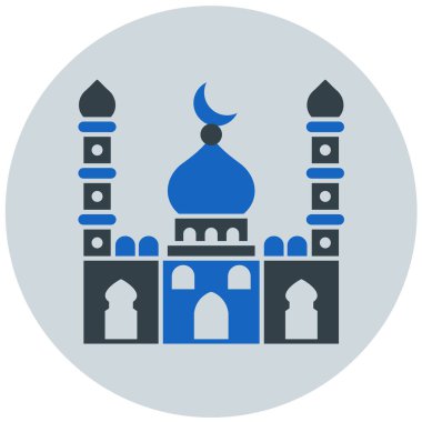 Cami. Web simgesi basit tasarım