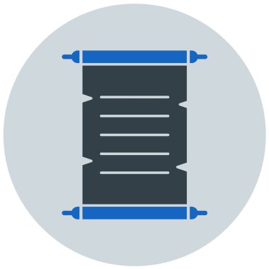 Belge. Web simgesi basit illüstrasyon