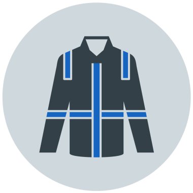 Giysi. Web simgesi basit illüstrasyon