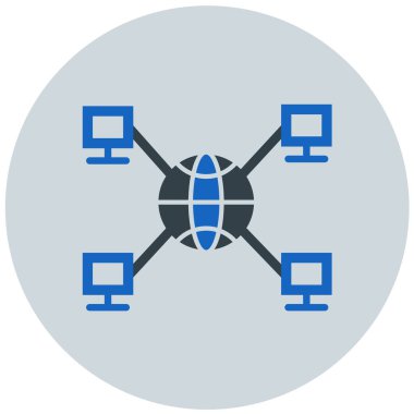 ağ paylaşımı. Basit resimleme