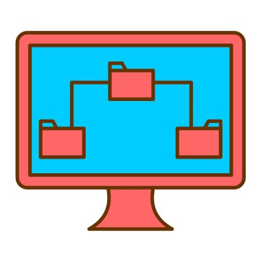 seo modern simgesinin vektör illüstrasyonu