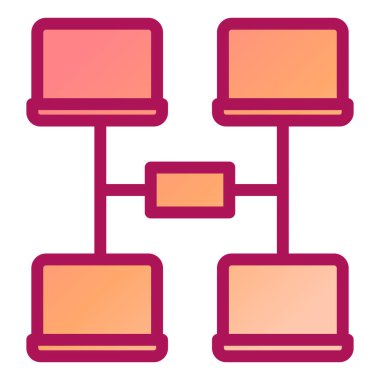 ağ paylaşımı. Basit resimleme