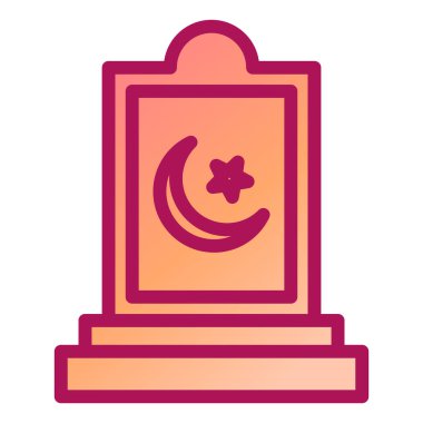 Modern dini simgenin vektör illüstrasyonu