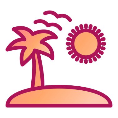 Kumsal. Web simgesi basit illüstrasyon