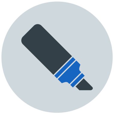 İşaretleyici. Web simgesi basit tasarım