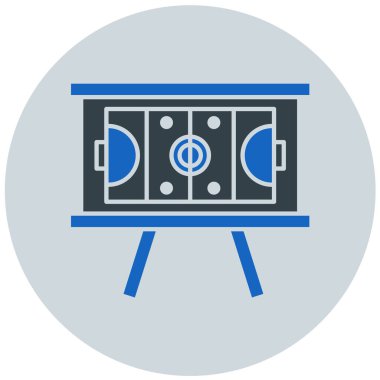 Stadyum. Web simgesi basit illüstrasyon