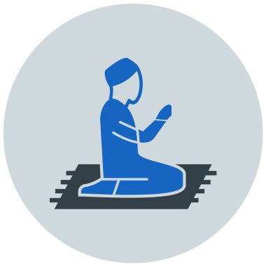 Adamım. Web simgesi basit illüstrasyon