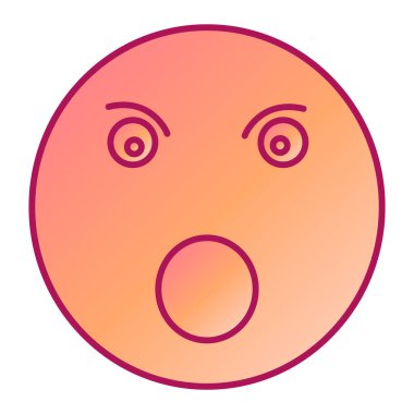 Ağlayan surat simgesi. Beyaz arkaplanda izole edilmiş web tasarımı için hüzünlü ifade vektör simgelerinin çizgi filmi