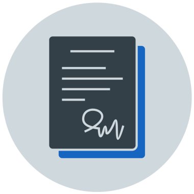 dosya biçimi simgesi, vektör illüstrasyonu