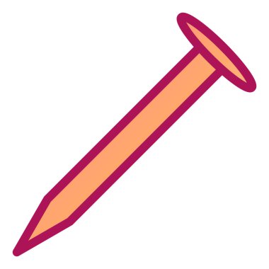 Çekiç. Web simgesi basit illüstrasyon